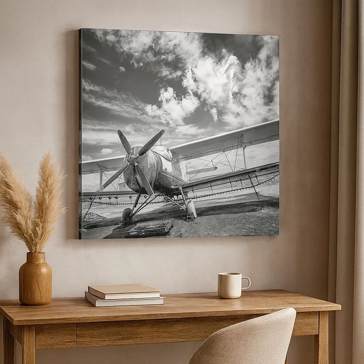 Obraz na plátne - Nemôžem sa toho dočkať! - 30x30 cm