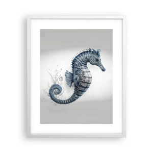 Plagát v bielom ráme - Jemný vtip prírody - 40x50 cm