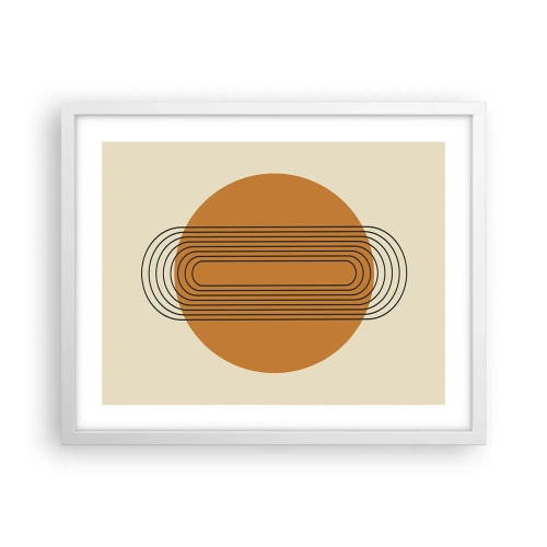 Plagát v bielom ráme - Dokonalý plán - 50x40 cm