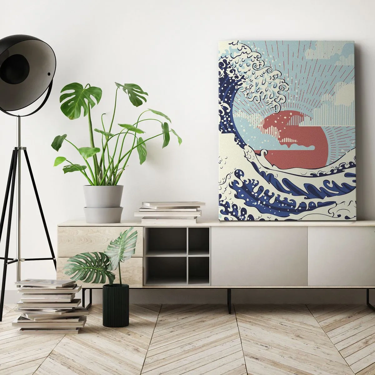 Obraz na plátne - Z japonských inšpirácií - 50x70 cm