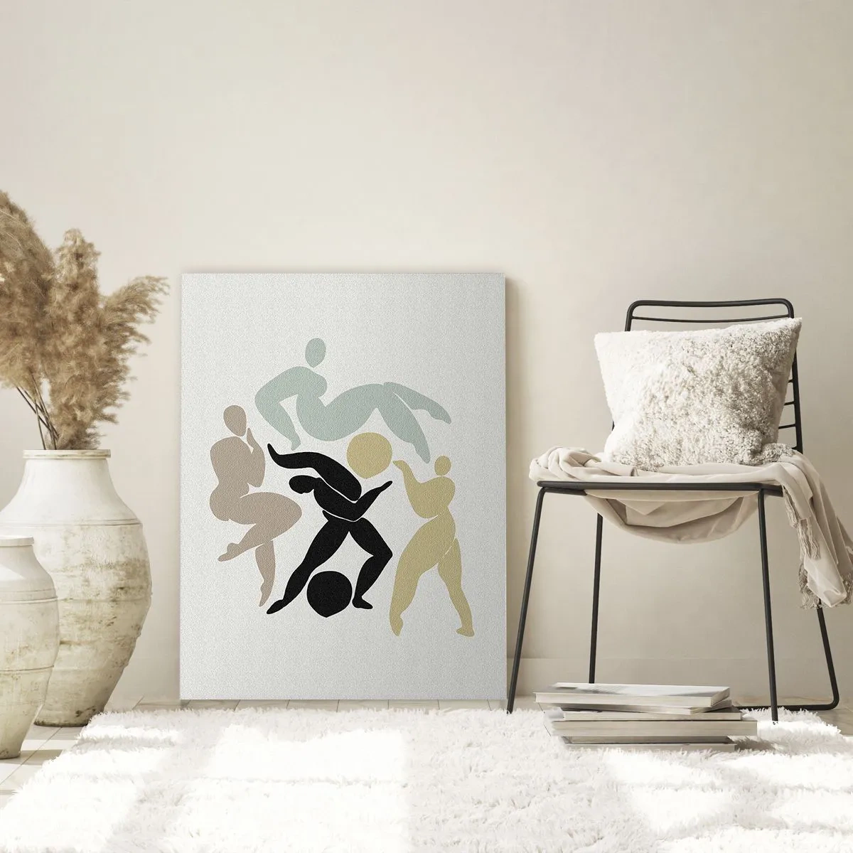 Obraz na skle - Pohyb pre zdravie a krásu - 80x120 cm