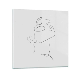 Obraz na skle - Meandre sna - 70x70 cm