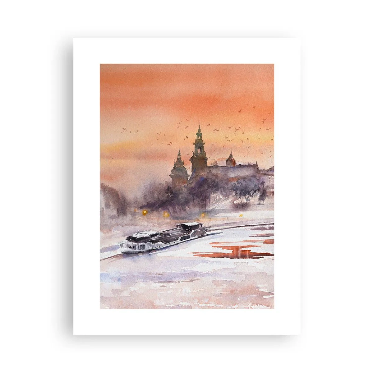 Plagát - Kráľovský západ slnka - 30x40 cm