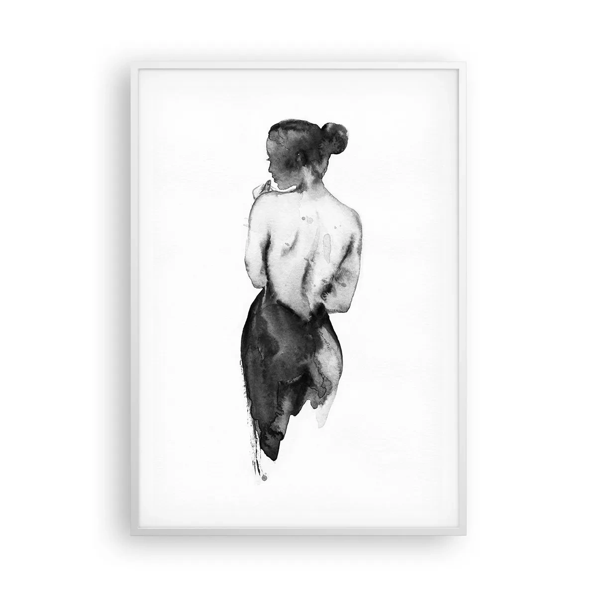 Plagát v bielom ráme - Miznúci svet - 70x100 cm