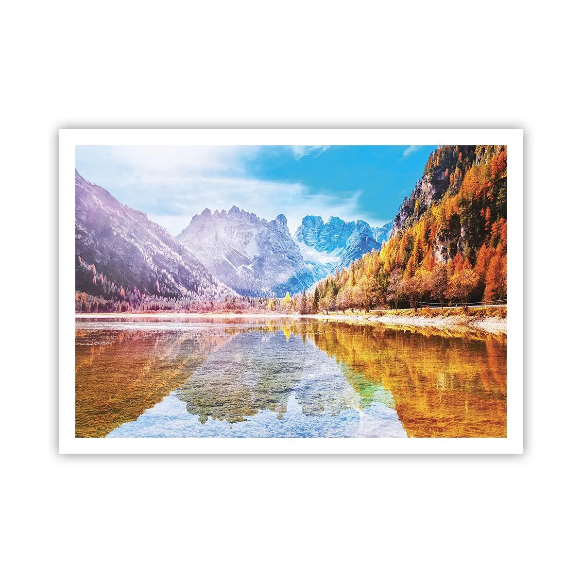 Plagát - A v horách už je jeseň - 100x70 cm