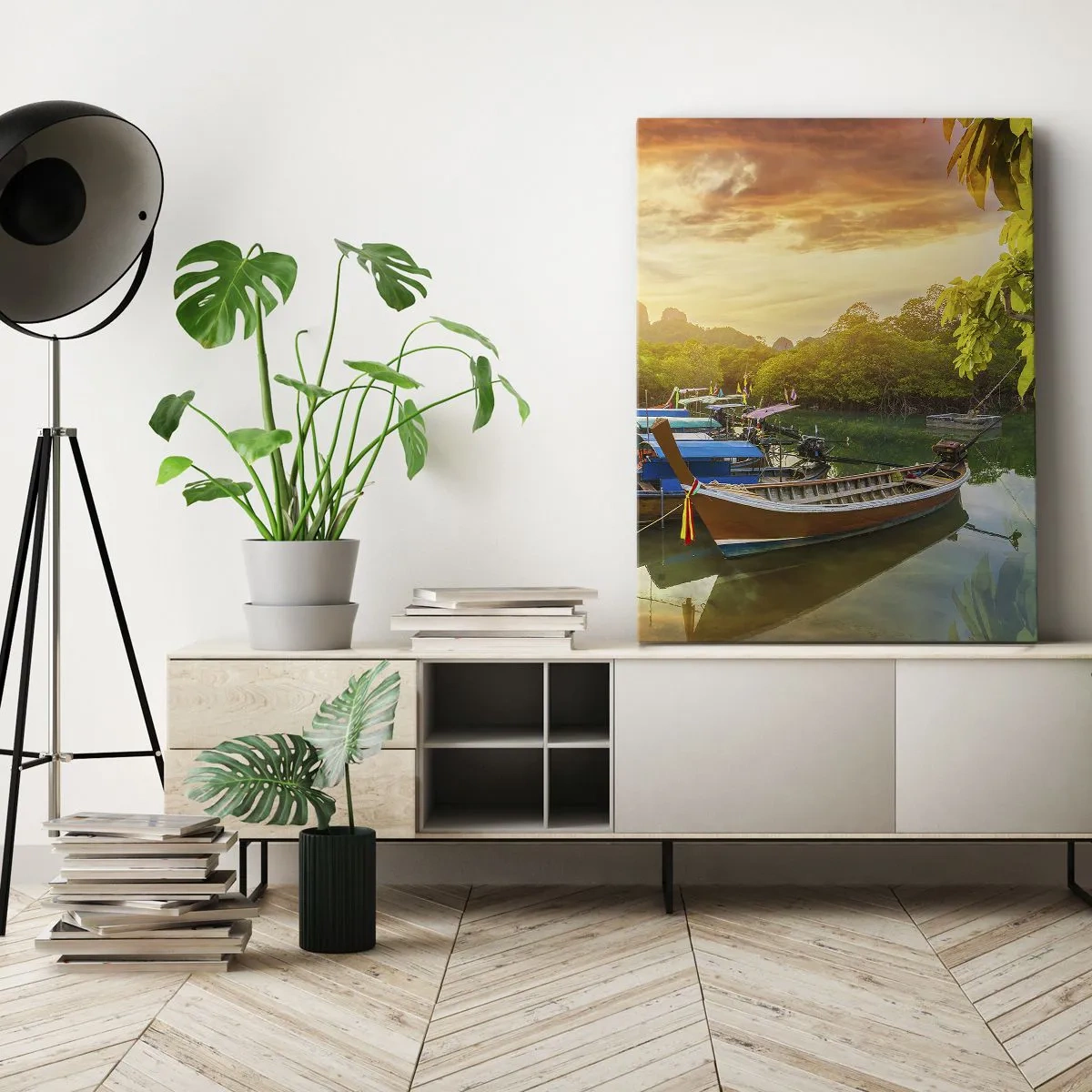 Obraz na plátne - Pred rušným dňom - 50x70 cm