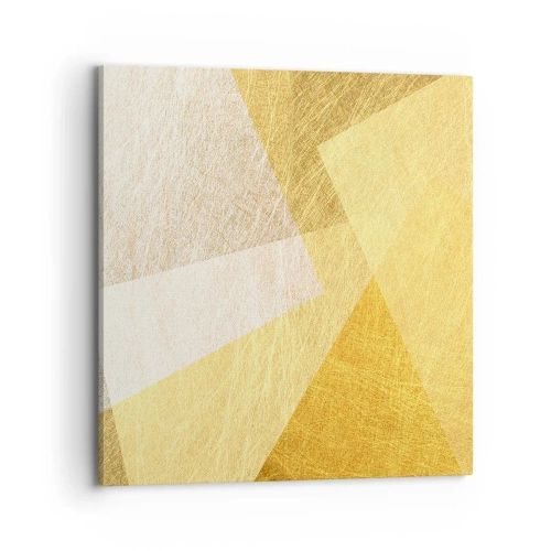 Obraz na plátne - Počasie geometrie - 70x70 cm