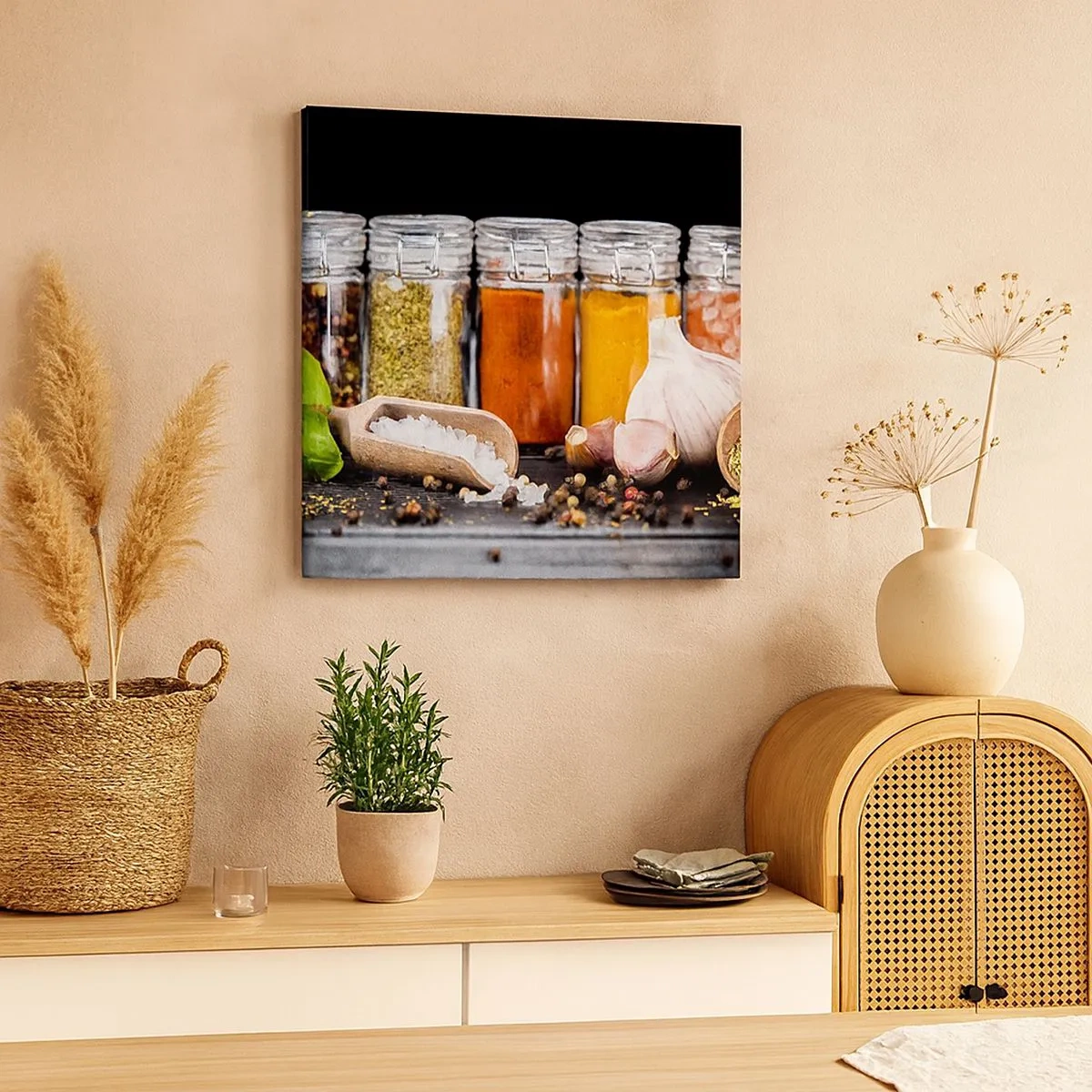 Obraz na plátne - Aby mal život chuť - 30x30 cm