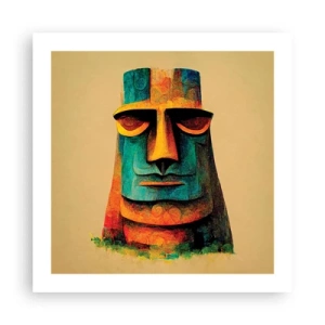 Plagát - Sošný, ale sympatický - 50x50 cm