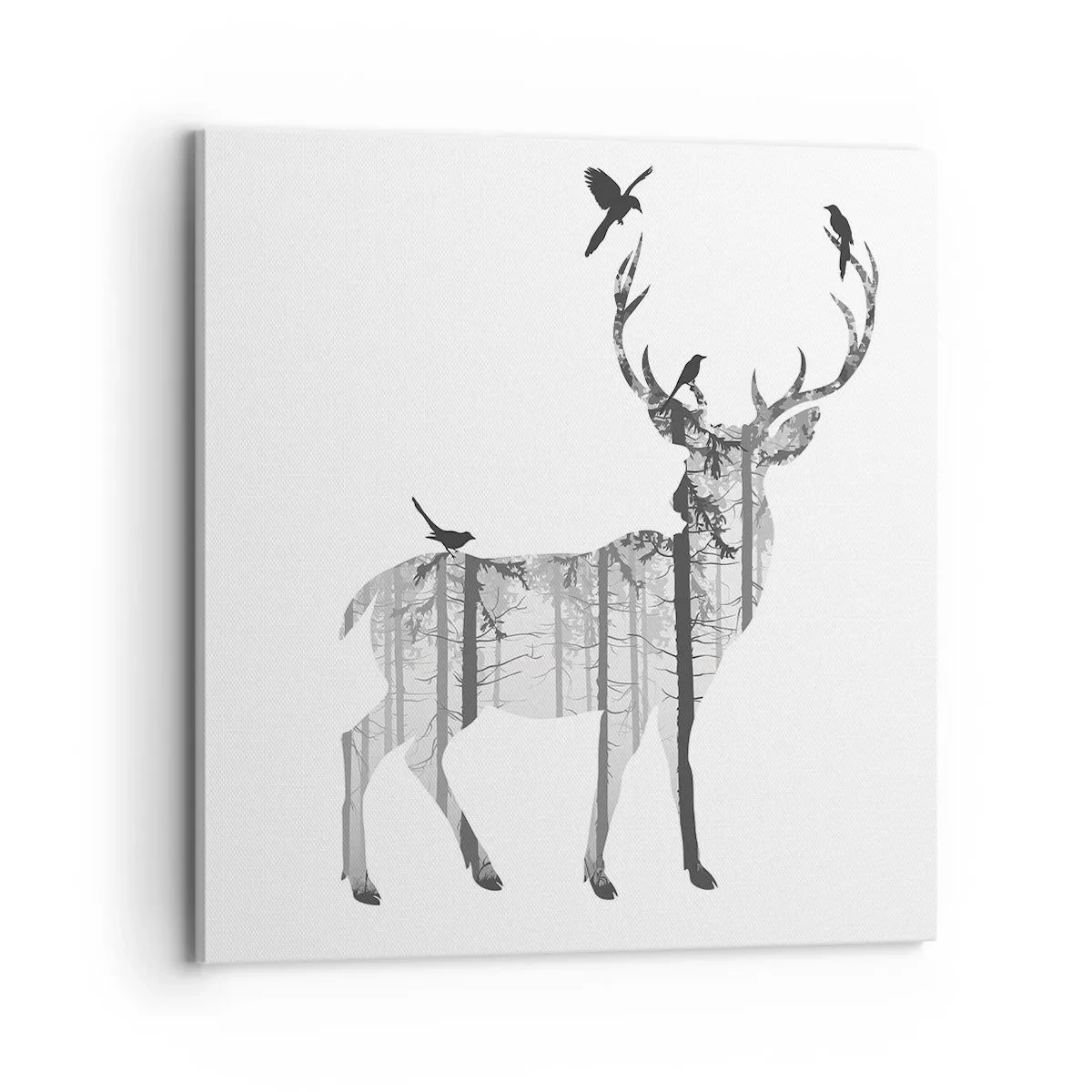 Obraz na plátne - Dobrý duch lesa - 70x70 cm