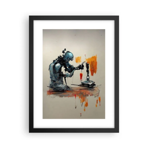 Plagát v čiernom ráme - Už zajtra… - 30x40 cm