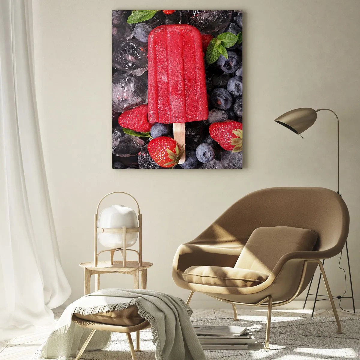Obraz na skle - Chuť horúceho leta - 50x70 cm