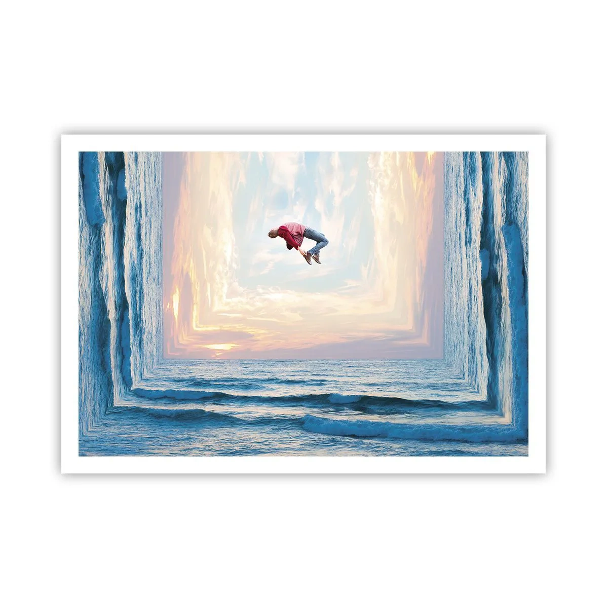 Plagát - Do inej dimenzie - 100x70 cm