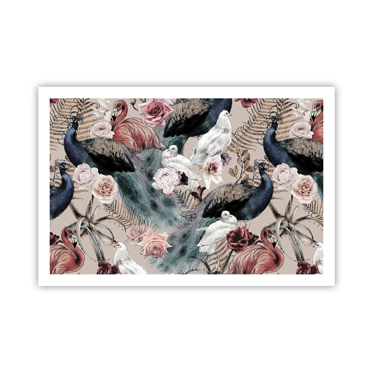 Plagát - V palácovej záhrade - 91x61 cm