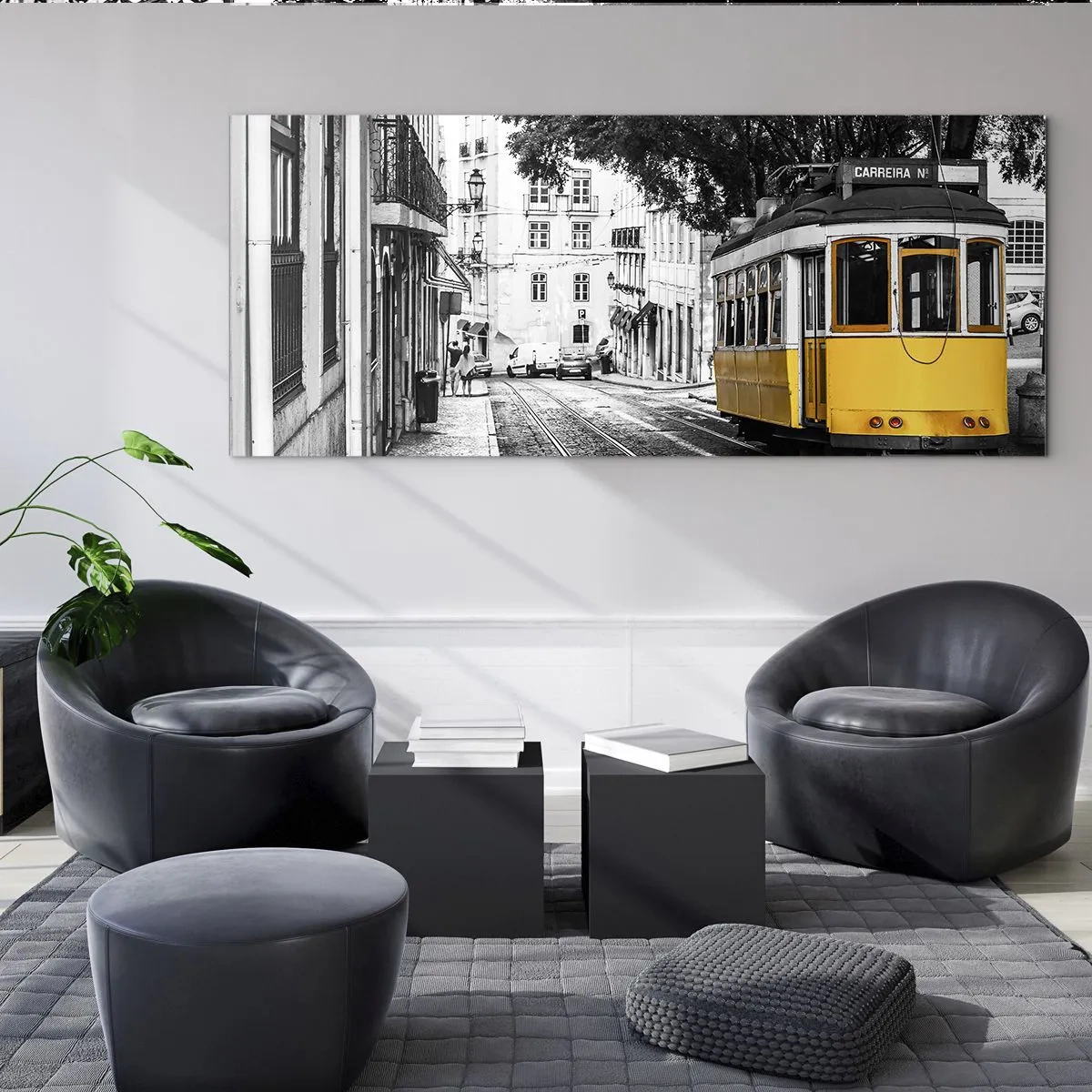 Obraz na skle - Fado v pozadí - 100x40 cm