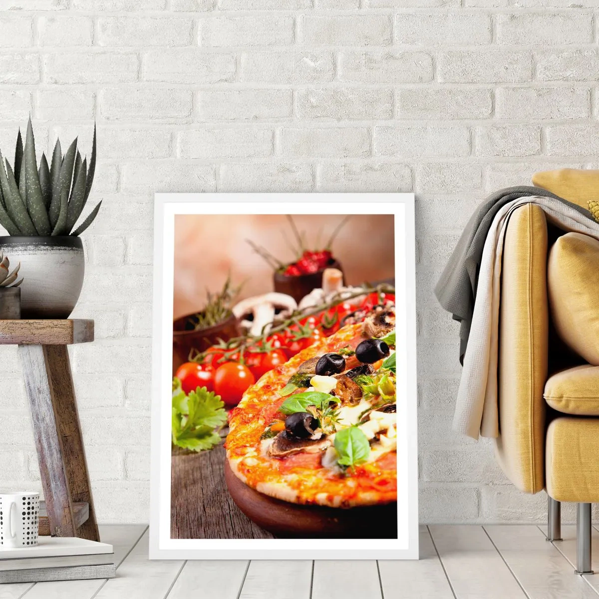 Plagát v bielom ráme - Z telurických zložiek - 61x91 cm