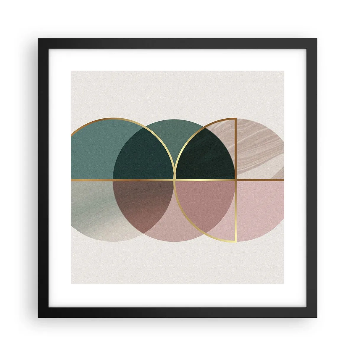 Plagát v čiernom ráme - Kolesá… - 40x40 cm