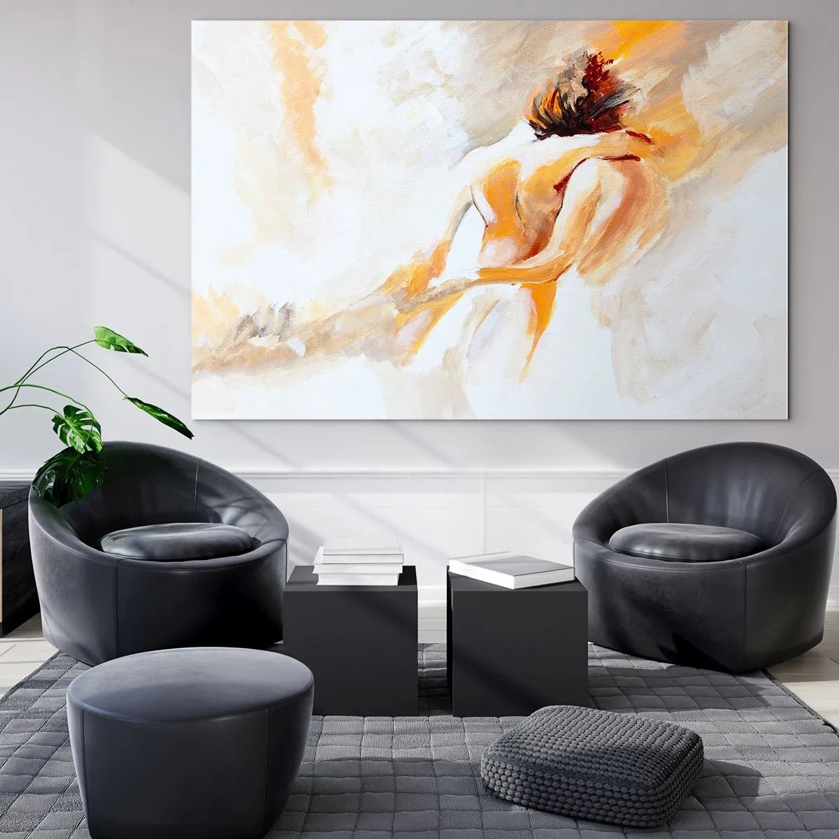 Obraz na skle - Blízkosť v nebi - 100x70 cm