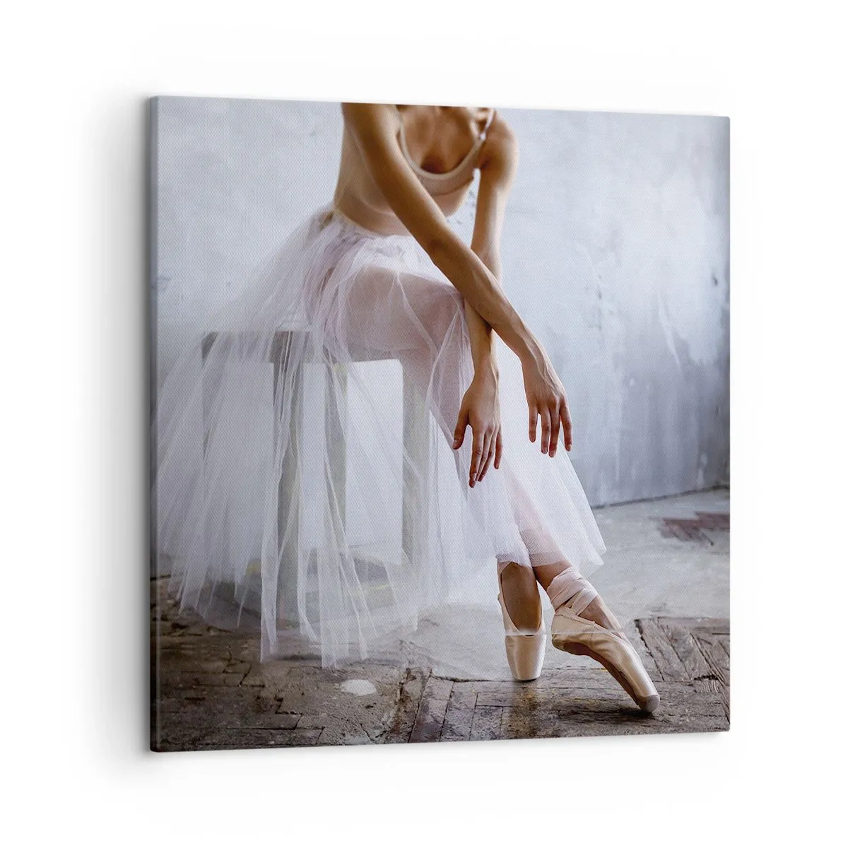 Obraz na plátne - Než sa rozsvietia svetlá rampy - 50x50 cm