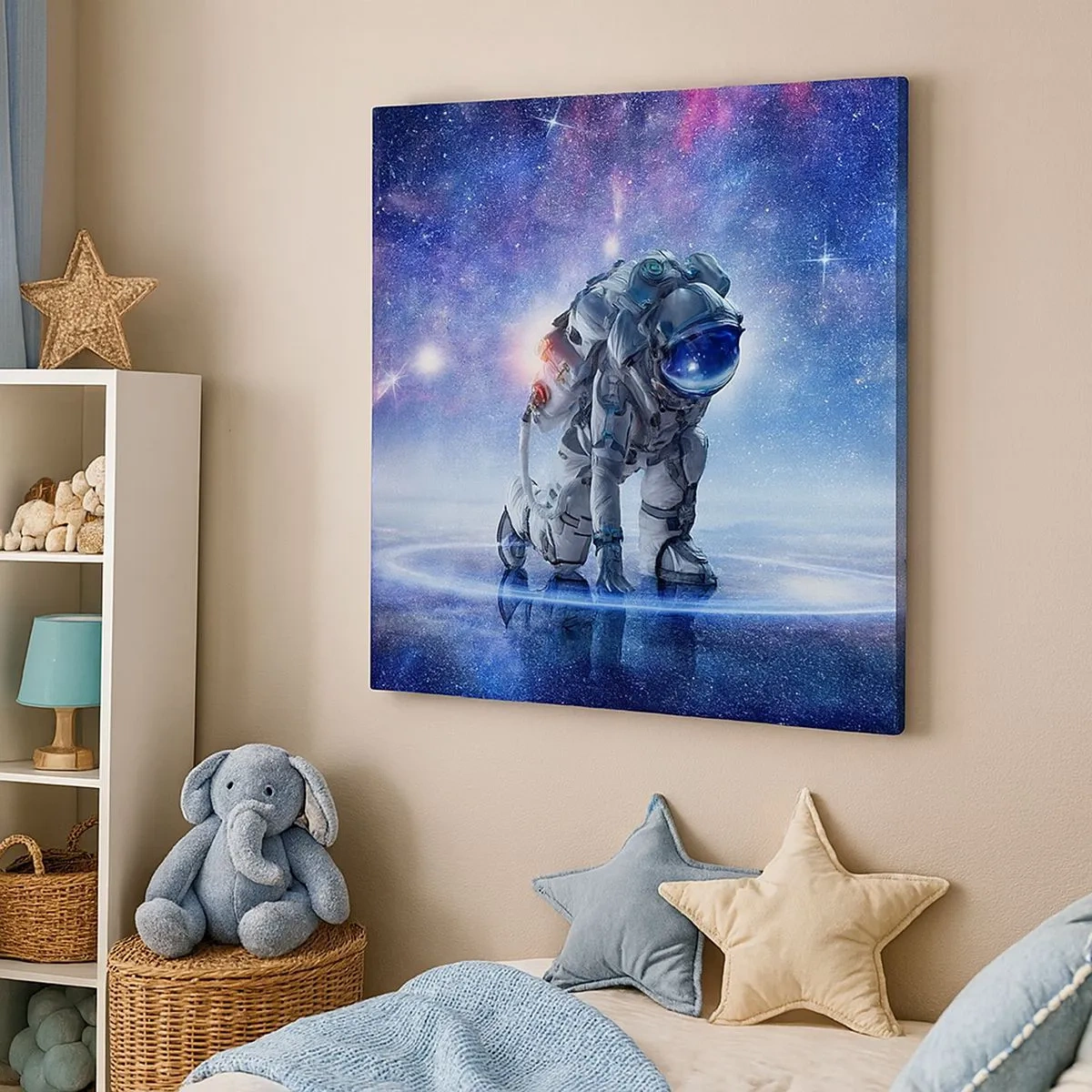 Obraz na plátne - Hviezdne nebo nado mnou - 30x30 cm