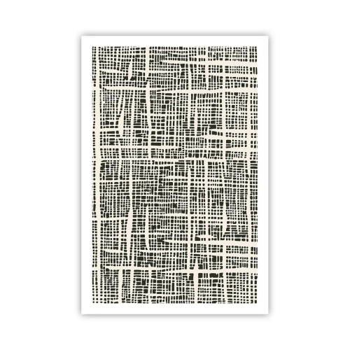 Plagát - Tkaná kompozícia - 61x91 cm