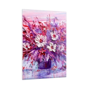 Obraz na skle - Nevinnosť a vášeň - 50x70 cm