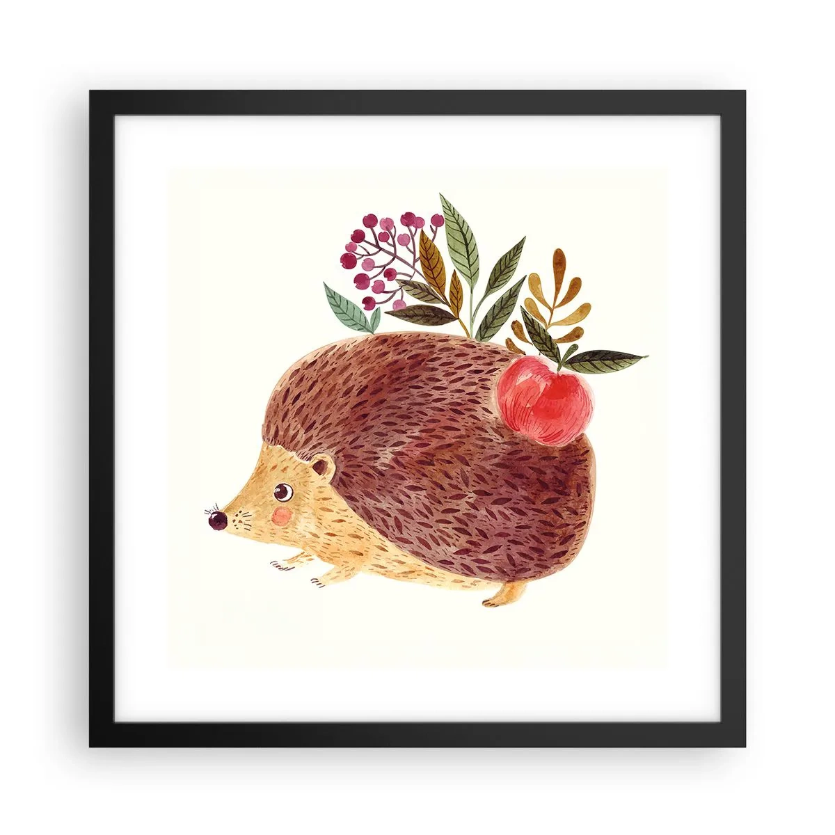 Plagát v čiernom ráme - A už ma máš rád - 40x40 cm