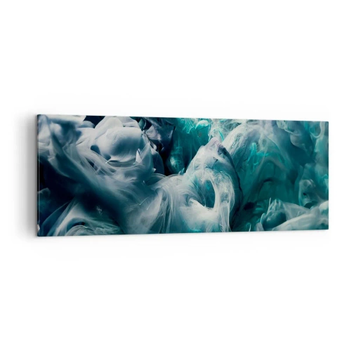 Obraz na plátne - Pohyb farby - 140x50 cm