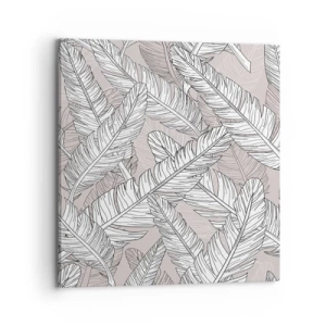 Obraz na plátne - Vírenie peria - 70x70 cm