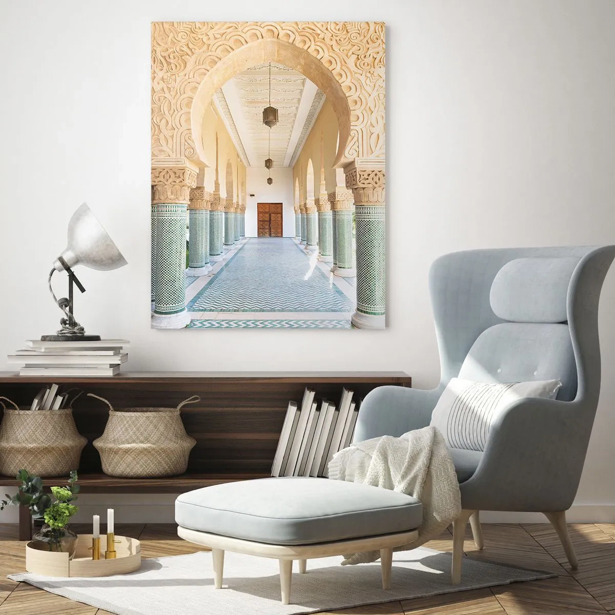 Obraz na skle - Z príbehov Šeherezády - 70x100 cm