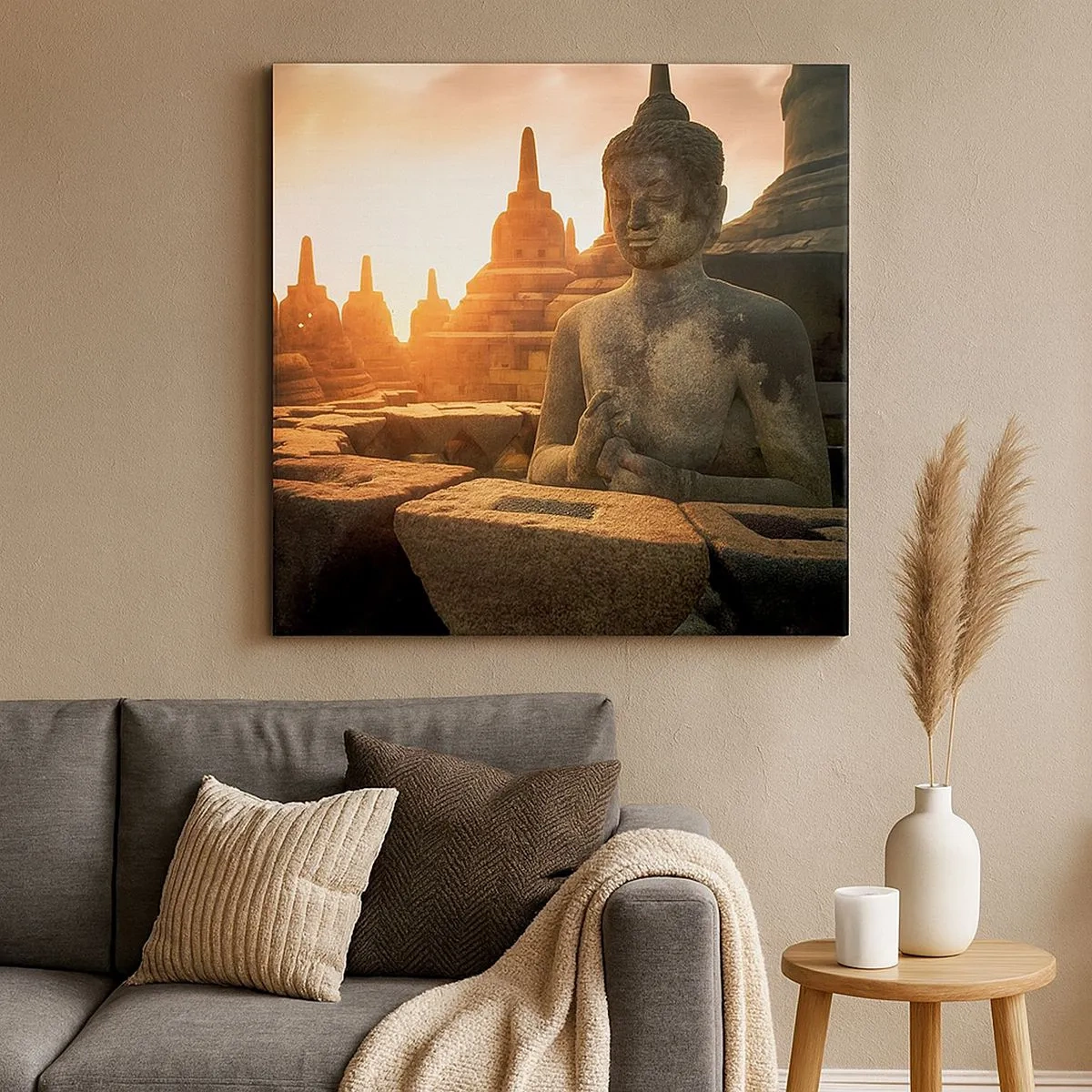 Obraz na plátne - Počasie veľkej múdrosti - 30x30 cm