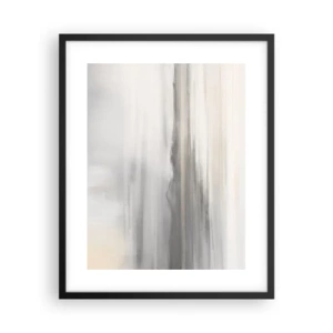 Plagát v čiernom ráme - Zamyslená diaľka - 40x50 cm
