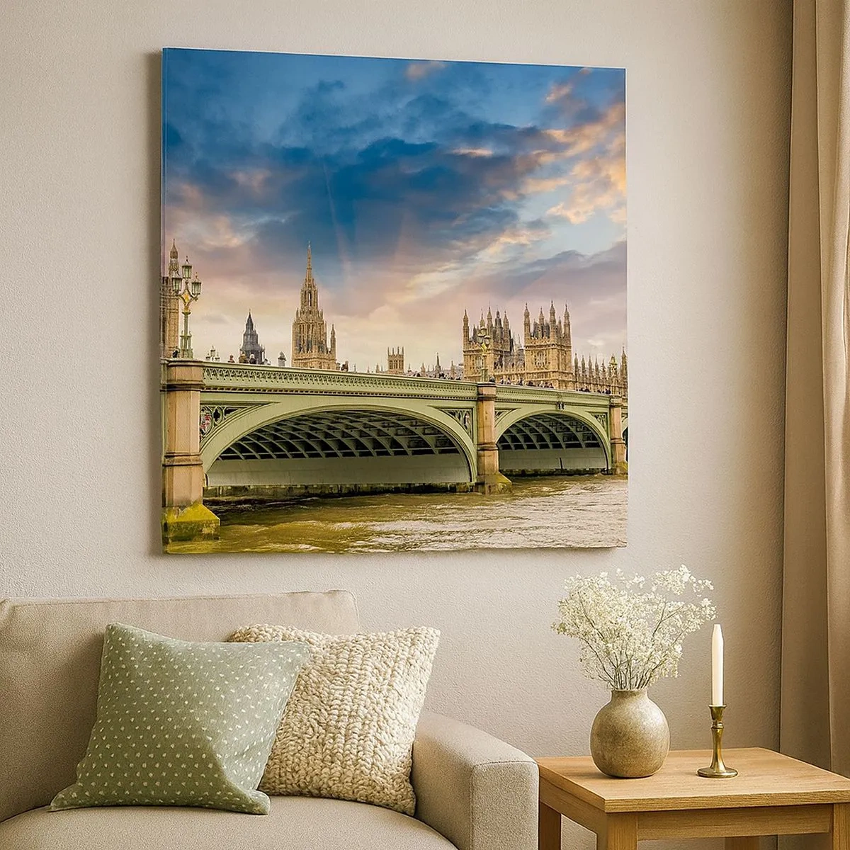 Obraz na plátne - Čas sa zastavil v Impériu - 30x30 cm