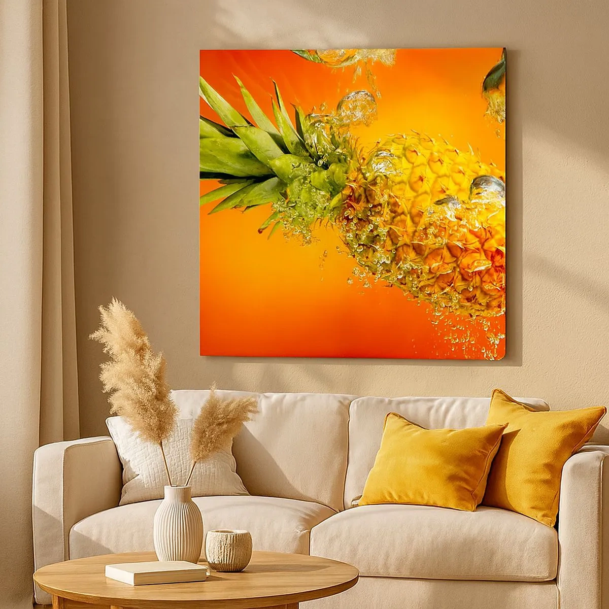 Obraz na plátne - Tropická šťavnatá sviežosť - 30x30 cm