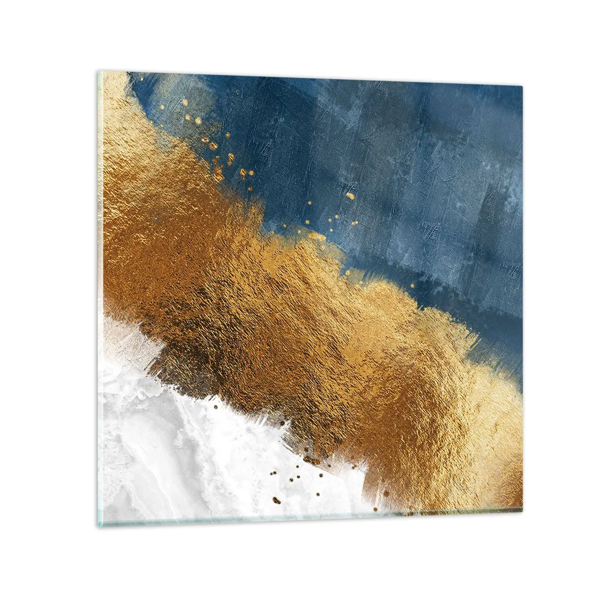 Obraz na skle - Farby leta - 60x60 cm