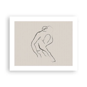 Plagát - Intímna skica - 50x40 cm