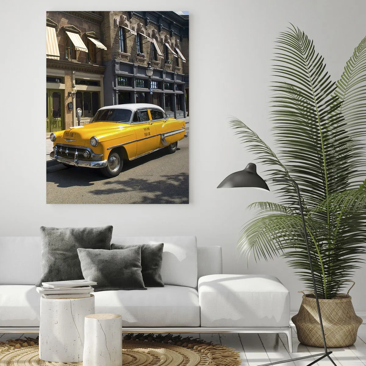 Obraz na skle - Kedysi dávno v Amerike - 50x70 cm