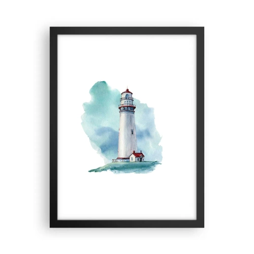 Plagát v čiernom ráme - Nežná sestra blankytu - 30x40 cm