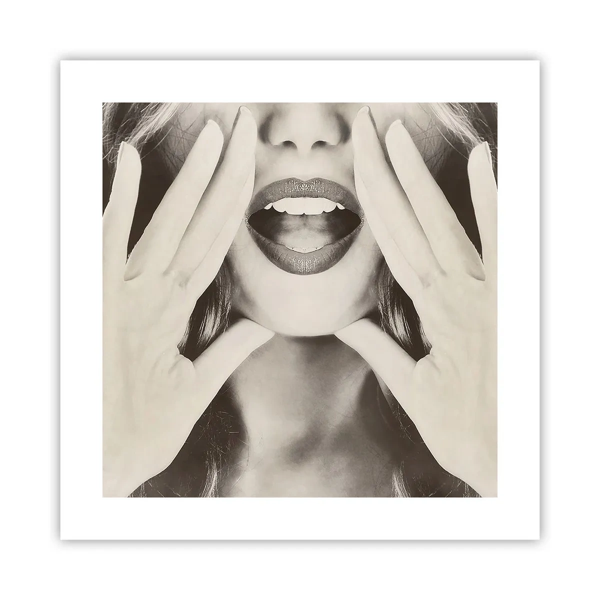 Plagát - Už idem! - 40x40 cm