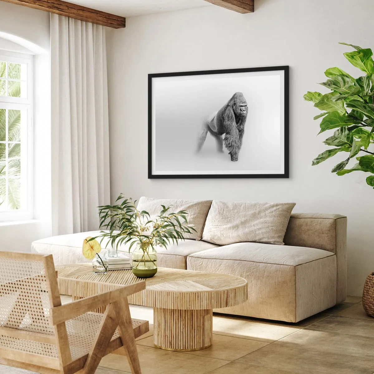 Plagát v čiernom ráme - Istý si svojou silou - 70x50 cm