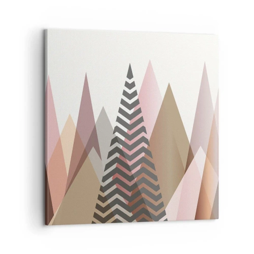 Obraz na plátne - Pyramidálny pohľad - 60x60 cm