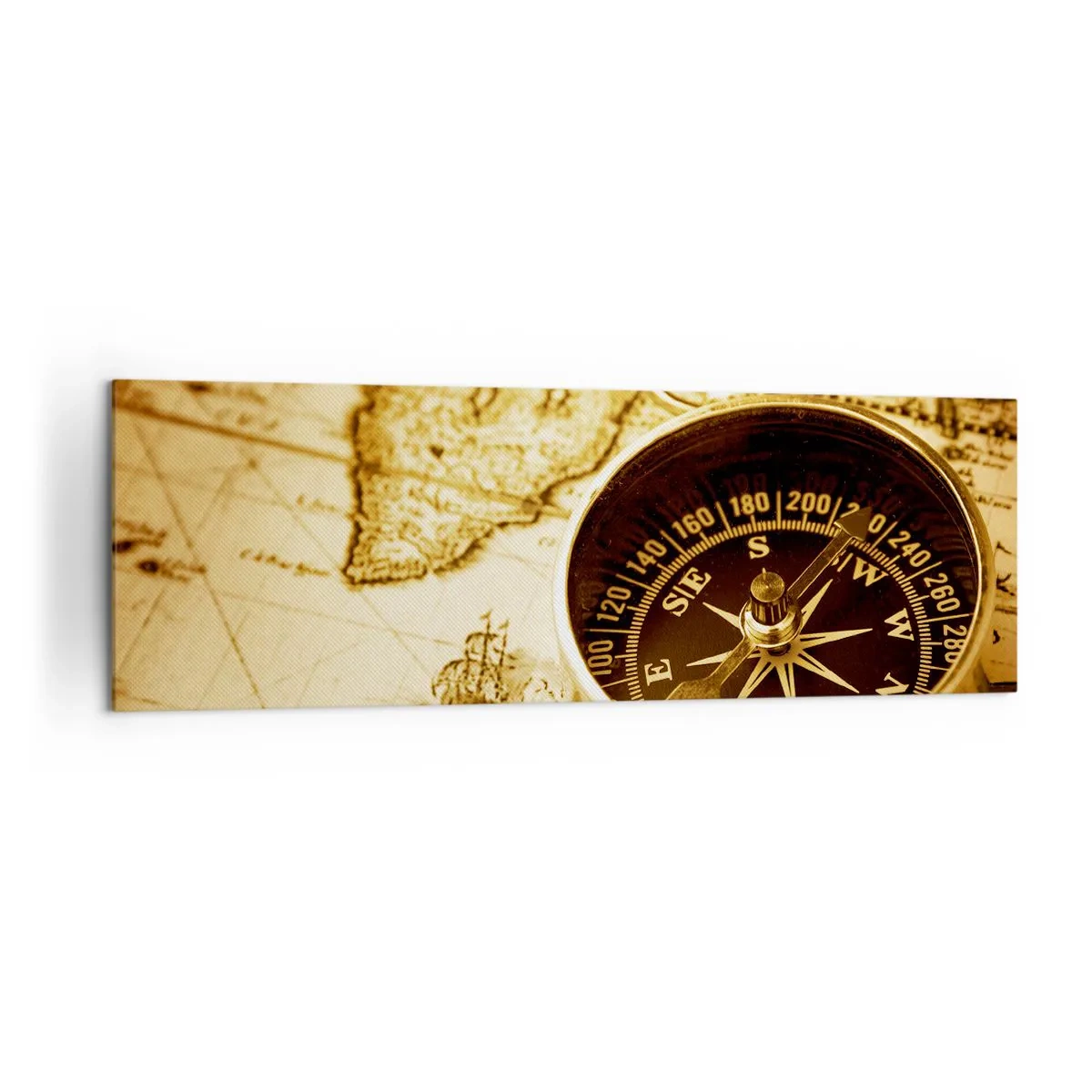 Obraz na plátne - Na východ alebo na západ? - 160x50 cm