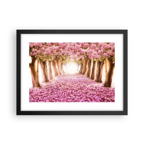 Plagát v čiernom ráme - Cesta do raja - 40x30 cm