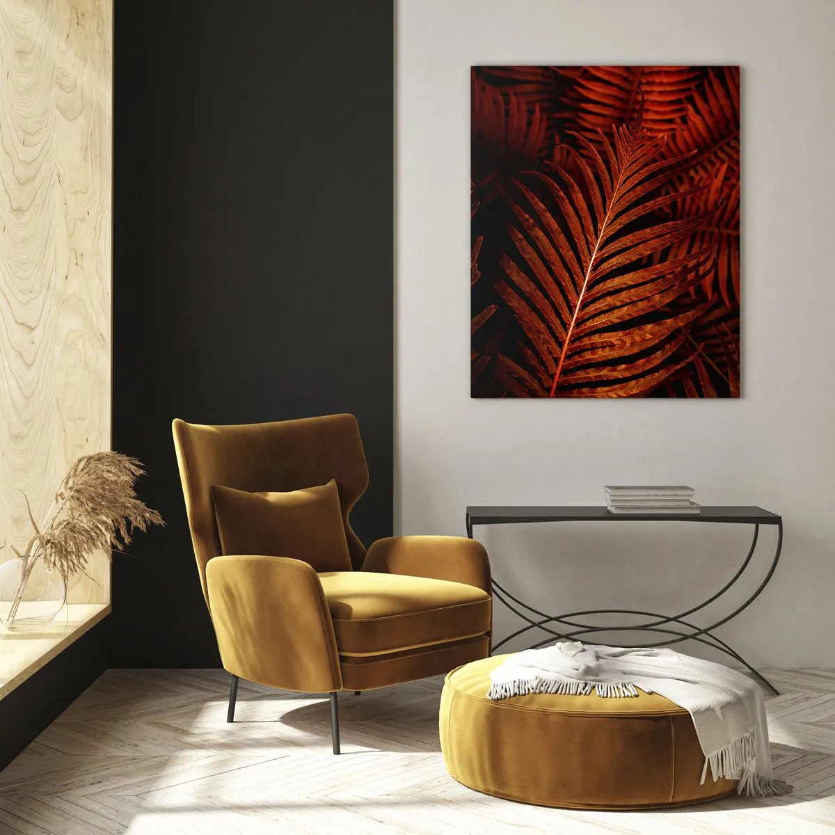 Obraz na skle - Žiar života - 50x70 cm