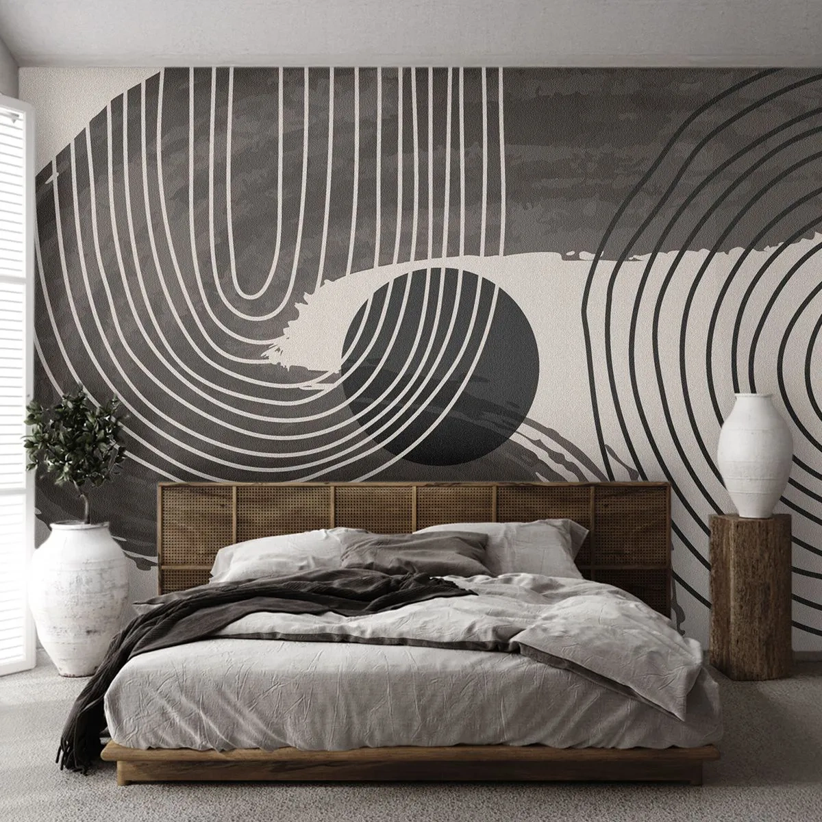 Fototapeta Premium Sand - Ovál víťazí - Abstrakcia, Minimalizmus, Kus - 100x70 cm