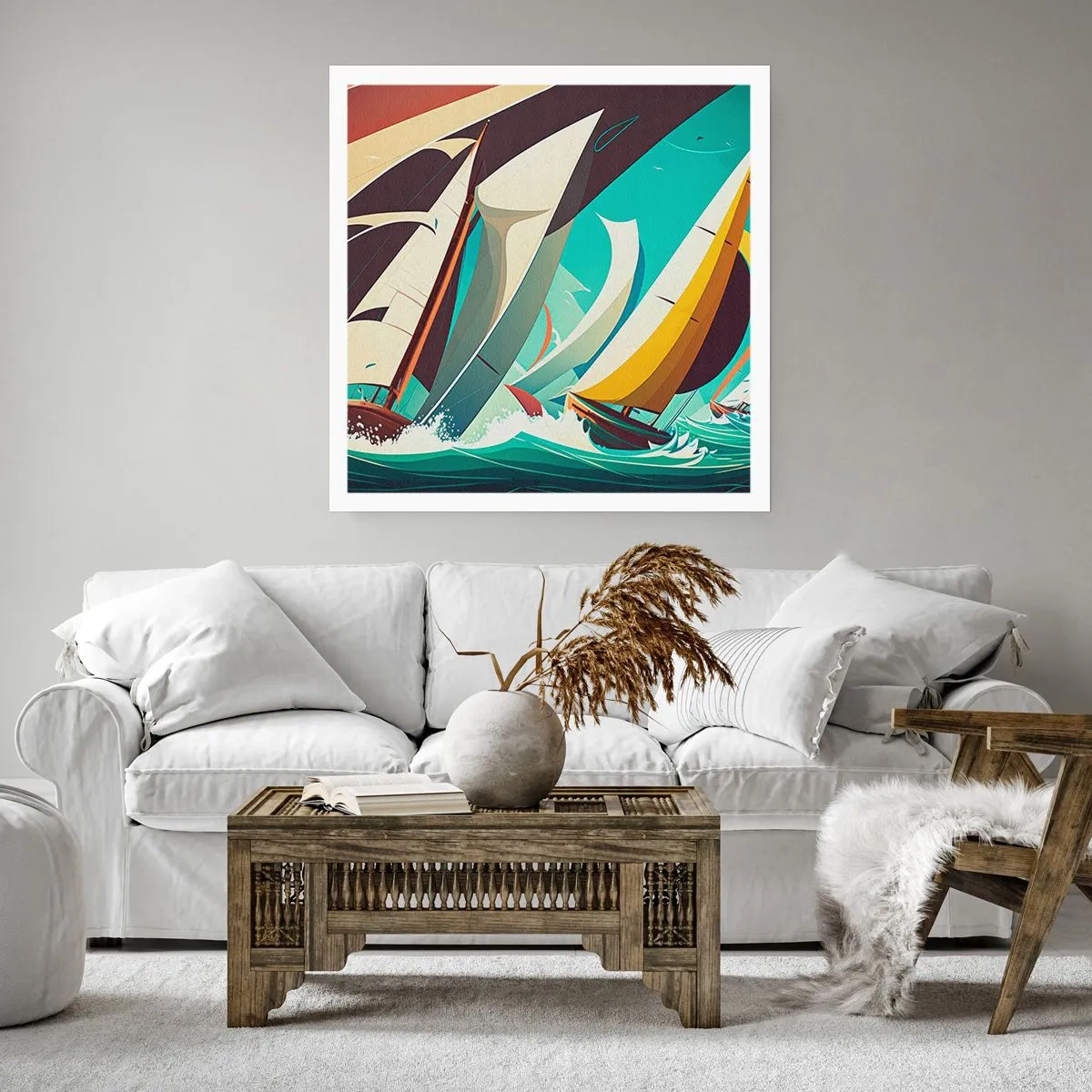 Plagát - Ako vychádzať so živlami - 60x60 cm