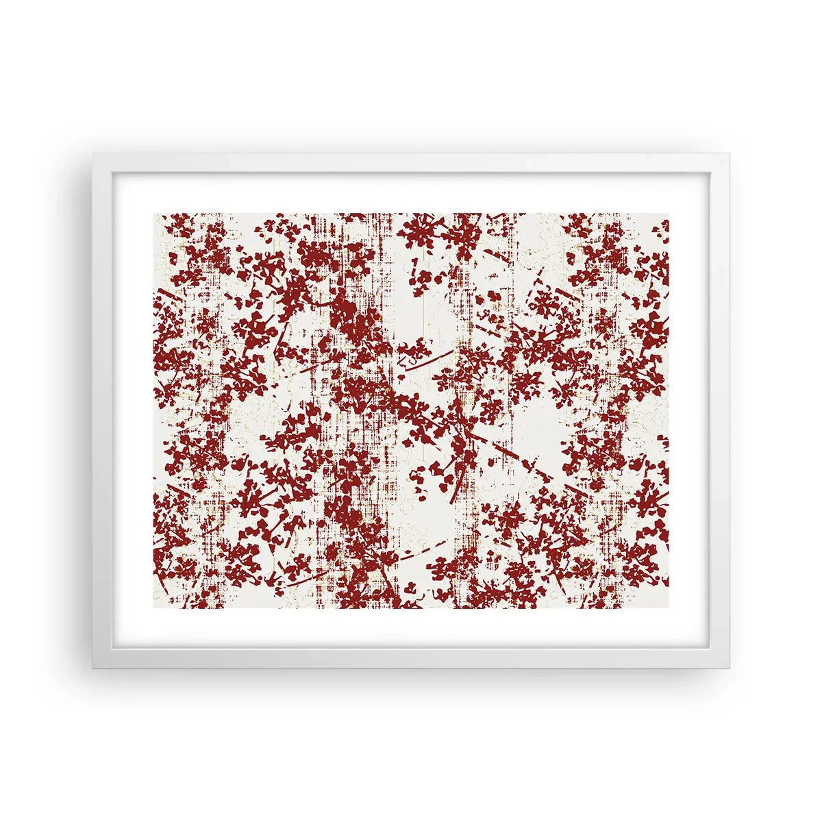 Plagát v bielom ráme - Staré kaliko - 50x40 cm