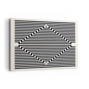 Obraz na plátne - Geometrická ilúzia - 120x80 cm