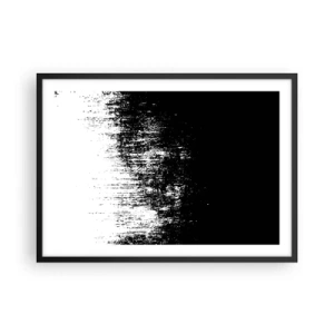 Plagát v čiernom ráme - Víťazom sa stáva... - 70x50 cm