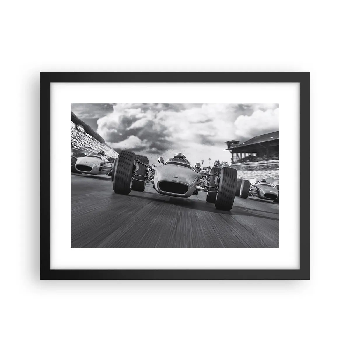 Plagát v čiernom ráme - Toto je sila! - 40x30 cm